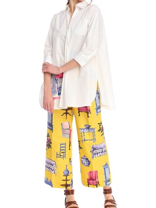 Біла сорочка WEEKEND MAX MARA : фото 3 - Invogue